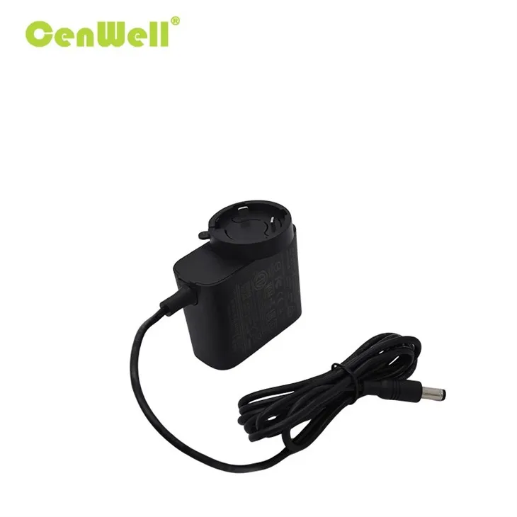 12V 3A 36W GaN Wall AC Power Adapter Interchangeable Plug factory